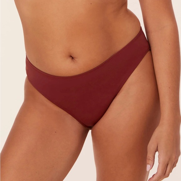 NWT Andie Swim The Hipster Bottom Truffle Size Large - Picture 1 of 10